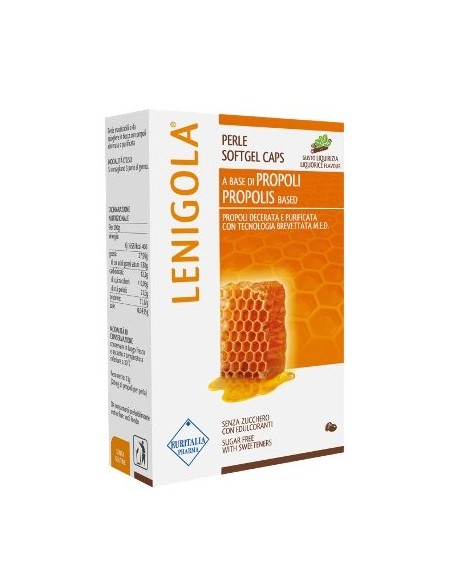 Lenigola Balsamiche Integratore Mal Di Gola Liquirizia