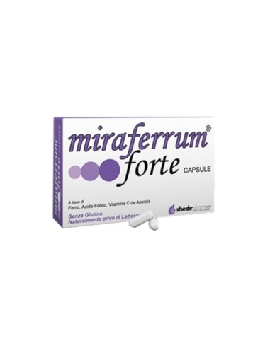 Integratore di Ferro Miraferrum Forte 30 Capsule