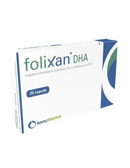 Folixan DHA Integratore 20 Capsule