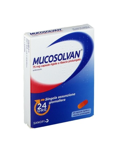 Ambroxolo 75mg Capsule a Rilascio Prolungato