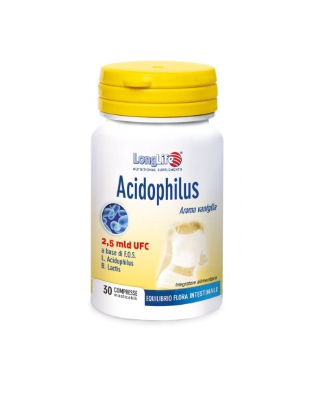 Acidophilus Integratore Flora Intestinale 30 tavolette