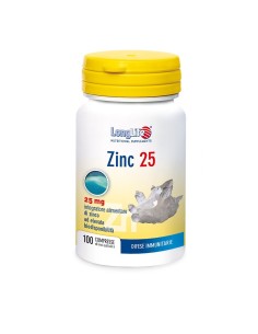 Zinco Integratore LongLife Zinc 100 Compresse