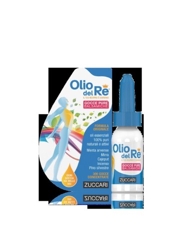 Zuccari Olio Del Re Gocce Pure Balsamiche Concentrate 10 ml