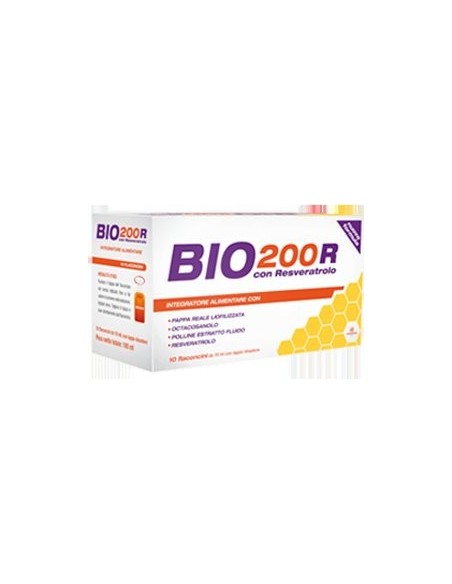 Pappa Reale Bio 200R - Integratore Naturale 10 Flaconcini
