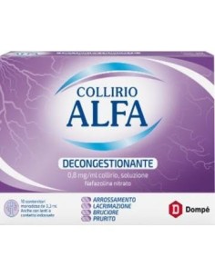Collirio Nafazolina Monodose 0,8 mg/ml - Decongestionante