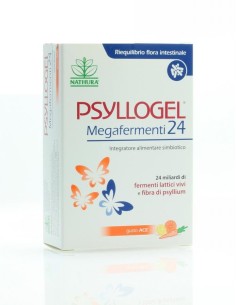 Psyllogel Megafermenti 24 Integratore Fermenti Lattici Gusto ACE 12 Bustine