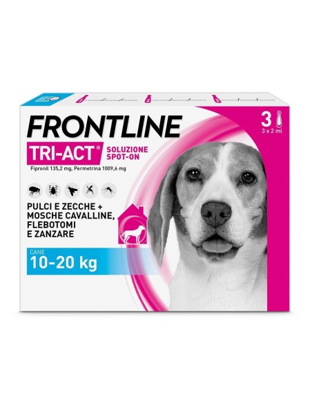 Antiparassitario Cane Frontline Tri-Act 10-20kg