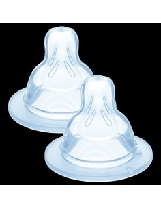 Tettarella silicone morbida 2 pezzi