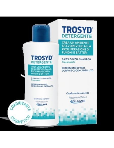 Detergente antimicotico viso corpo cuoio capelluto 150 ml