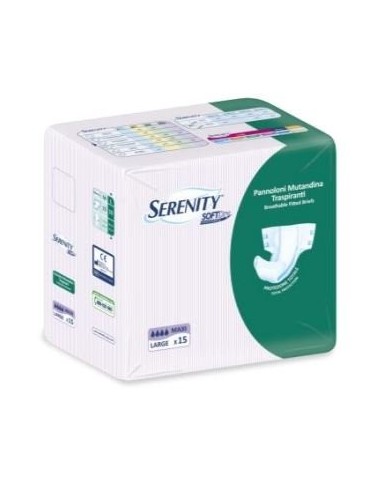 Pannoloni mutandina assorbente Maxi L 15 pezzi