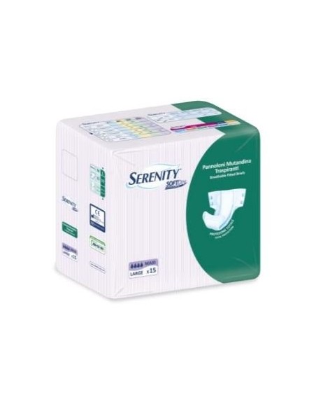 Pannoloni mutandina assorbente Maxi L 15 pezzi