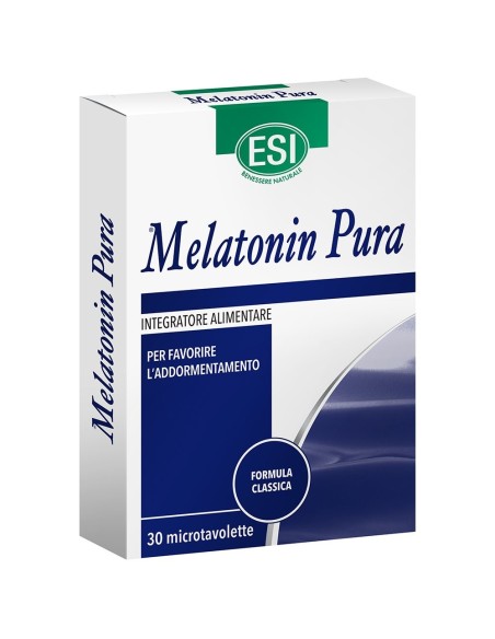 Melatonina Pura Integratore Sonno - 30 Microtavolette