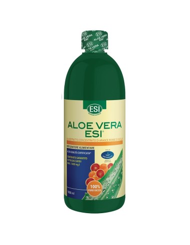 Aloe Vera Puro Succo Arancia Rossa