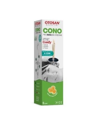 Cono per igiene dell'orecchio - 6 pezzi