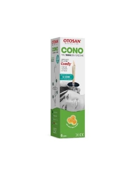 Cono per igiene dell'orecchio - 6 pezzi