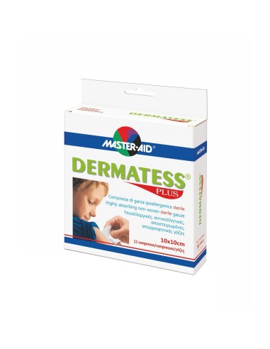 Dermatess Plus - Garza Sterile ipoallergenica 12 pz
