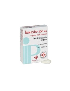 Lomexin Capsule Vaginali Morbide 6x200mg