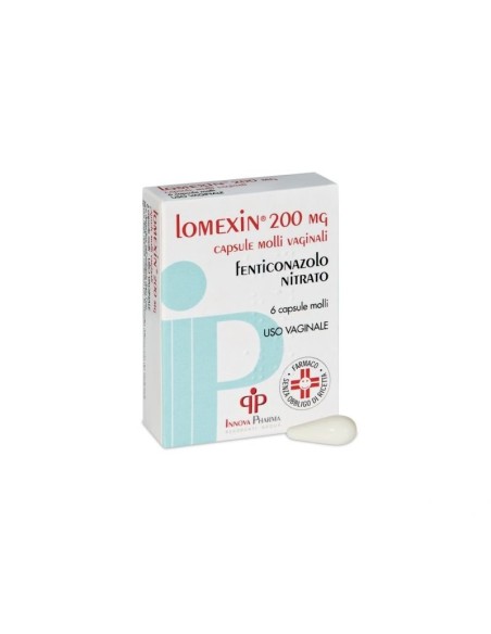 Lomexin Capsule Vaginali Morbide 6x200mg
