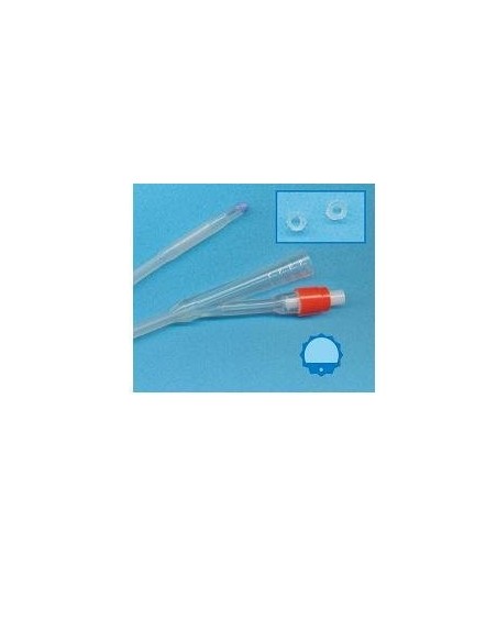 Cateteri Foley Silicone 18CH Trasparenti