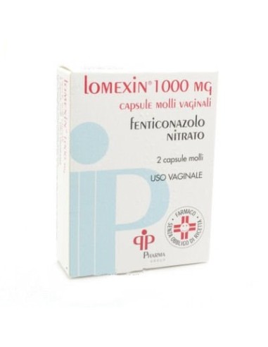 Lomexin Capsule Vaginali Morbide 2x1000mg