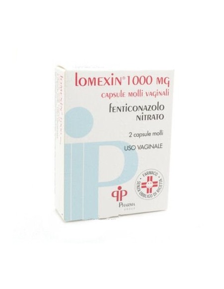 Lomexin Capsule Vaginali Morbide 2x1000mg
