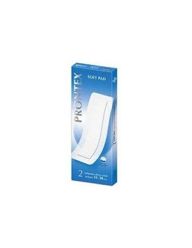 Soft Pad Garza Adesiva 10x30cm 2 Pezzi