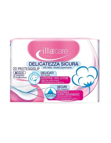 Proteggi Slip Flusso Abbondante 20 pezzi - Illa Care