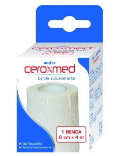 Ceroxmed Benda Autoaderente 6x4 m - Copertura affidabile