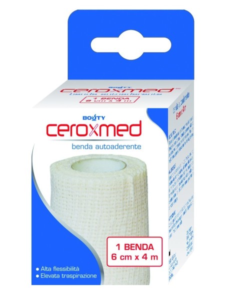 Ceroxmed Benda Autoaderente 6x4 m - Copertura affidabile