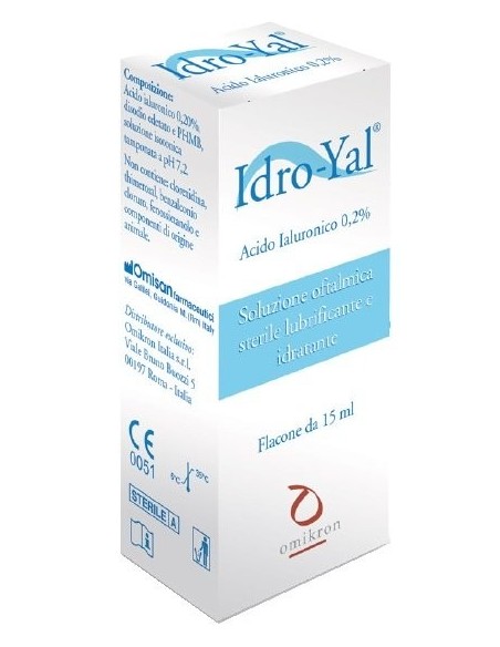 Soluzione Lubrificante Lenti Contatto Idro-Yal