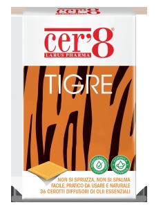 Cer'8 Tigre Antizanzare Cerotti Diffusori