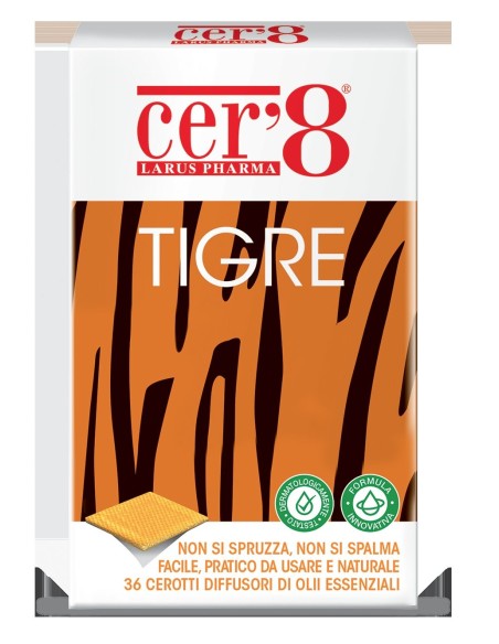 Cer'8 Tigre Antizanzare Cerotti Diffusori