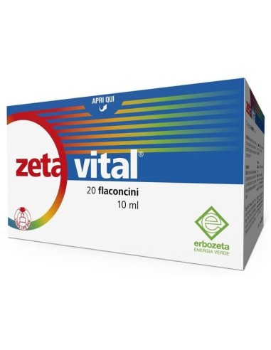 Erbozeta Zeta Vital Integratore Difese Immunitarie 20 Flaconcini