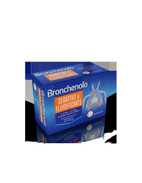 Bronchenolo Sedativo e Fluidificante Pastiglie Menta