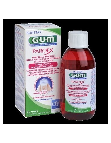 Collutorio clorexidina 0,12% 300 ml per gengivite