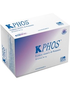Kphos Integrstore di Fosfato Neutro Di Potassio 30 Bustine
