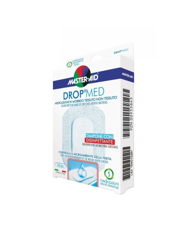 Medicazione Traspirante Clorexidina 10x8 cm - 5PZ