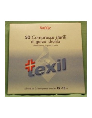 Compresse sterile idrofile 20x20 - 50 pz