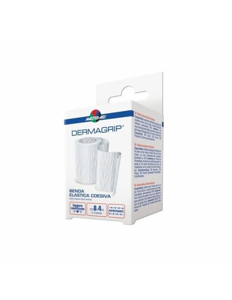 Benda elastica autobloccante per bendaggi compressivi