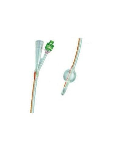 Catetere Foley Siliconato Safety 14CH 2 Vie