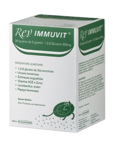 Immuvit Integratore Immunità 20 Bustine
