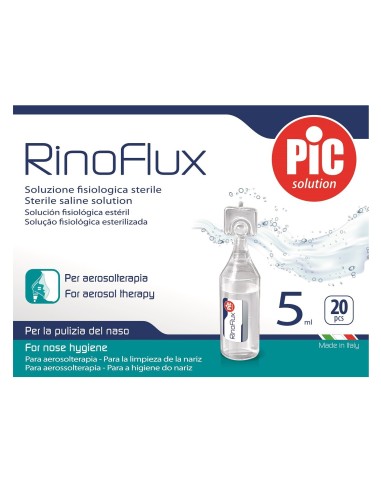 Soluzione Fisiologica Isotonica per Aerosolterapia