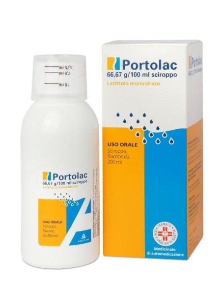 Sciroppo Lattitolo Portolac 200 ml - Benessere