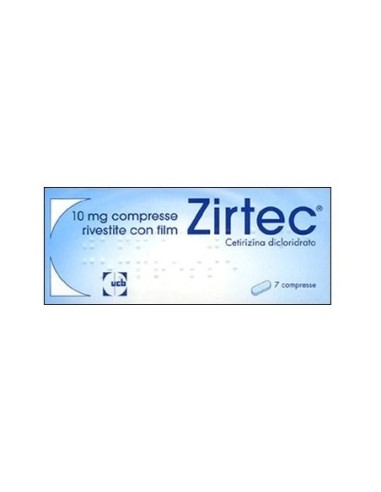 Cetirizina 10 mg Antistaminico 7 Compresse