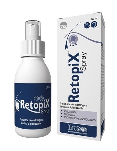 Retopix Spray Soluzione Dermatologica per Cani e Gatti