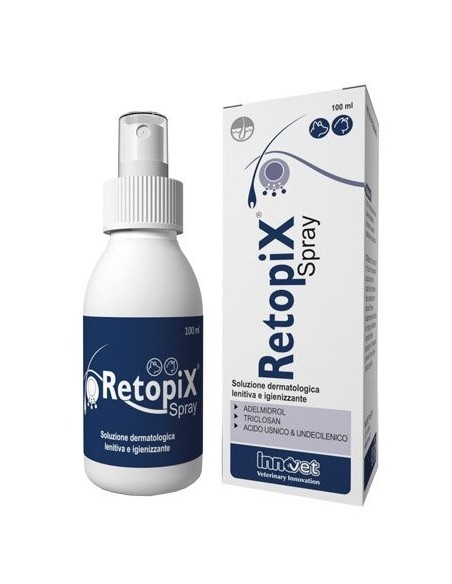 Retopix Spray Soluzione Dermatologica per Cani e Gatti