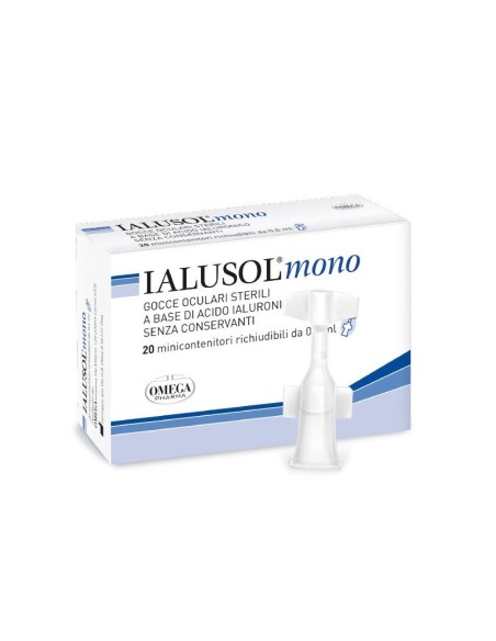 Gocce oculari per la salute degli occhi - Ialusol