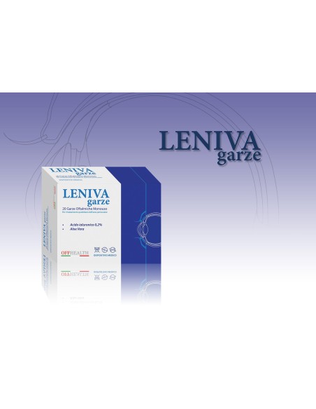 Leniva Garze Monouso Lenitive Occhi