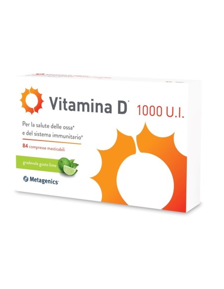 Vitamina D 1000 UI - Integratore 84 compresse