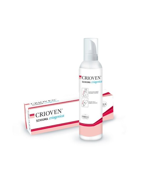 Schiuma criogenica per dolori venosi - sollievo rapido